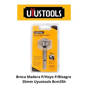BROCA MADERA P/HOYO P/BISAGRA 35MM UYUSTOOLS BCM35