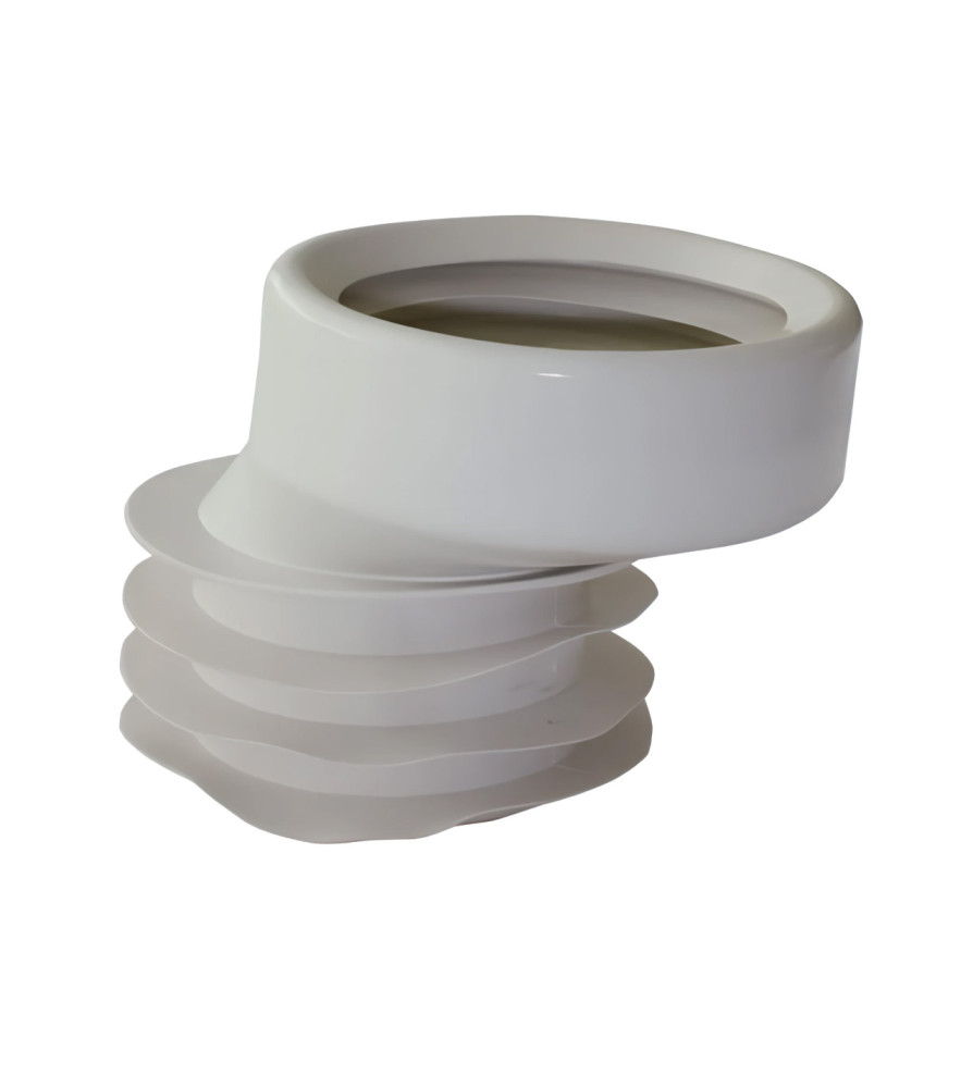 Manguito Wc Excentrico Flexible 61026