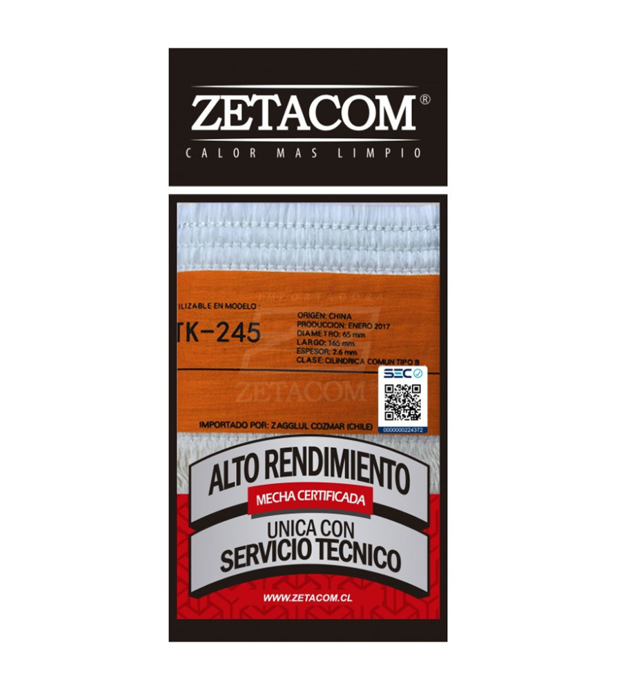 Mecha Zetacom Tenki Tk 245 D-065 Mm L-165 Mm