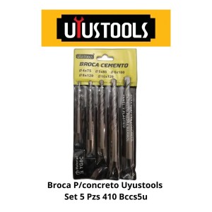 BROCA CONCRETO UYUSTOOLS SET 5 PZS 410 BCCS5U