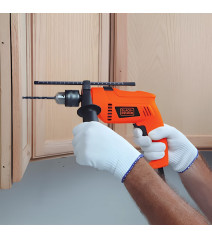 TALADRO BLACK+DECKER PERCUTOR 13 MM (1/2")