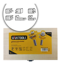 FRESAS UYUSTOOLS CUCHILLO TUPI GRANDE JUEGO 6 PCS