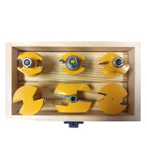 FRESAS UYUSTOOLS CUCHILLO TUPI GRANDE JUEGO 6 PCS