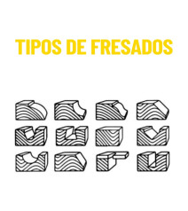 FRESAS UYUSTOOLS CUCHILLO TUPI JUEGO 6 PZA CQT012