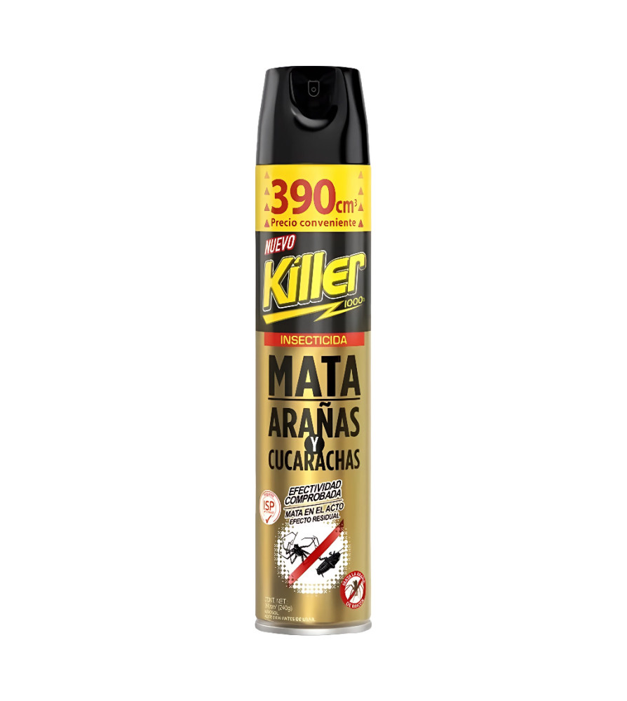 KILLER MATA ARANAS Y CUCARACHAS 390 CM3 240 GR