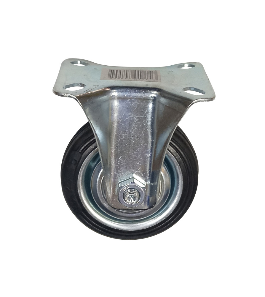 RUEDA P/CARROS INDUSTRIAL NEGRA 3 FIJA