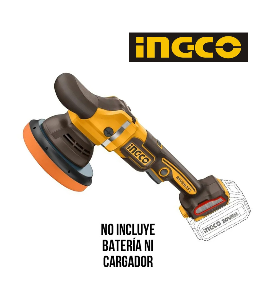 PULIDORA INGCO BL IND INALAMB 6" 20V/150  APLI2015