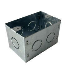 CAJA DISTRIBUCION RECTANGULAR EKOLINE ZINC 100X65X65