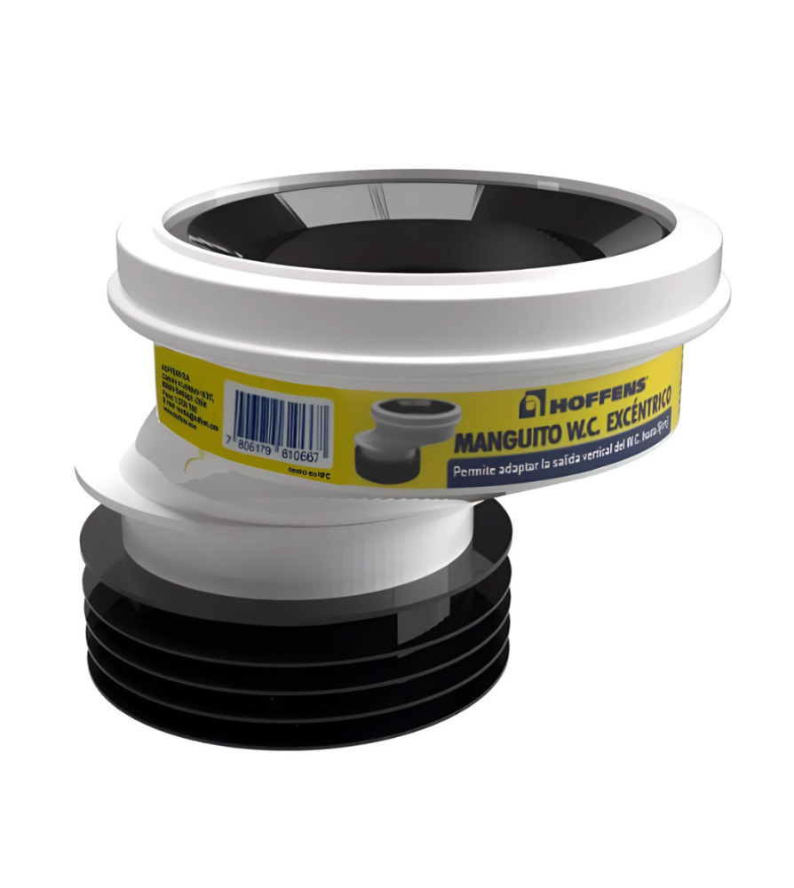 MANGUITO  WC ADAPTADOR EXENTRICO RIGIDO C/G 90-110