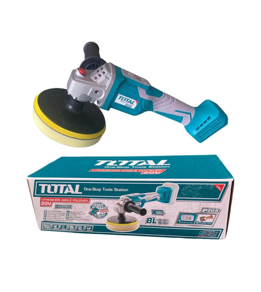 PULIDORA TOTAL BL IND INALAMB 6" 20V/150 TAPLI2001