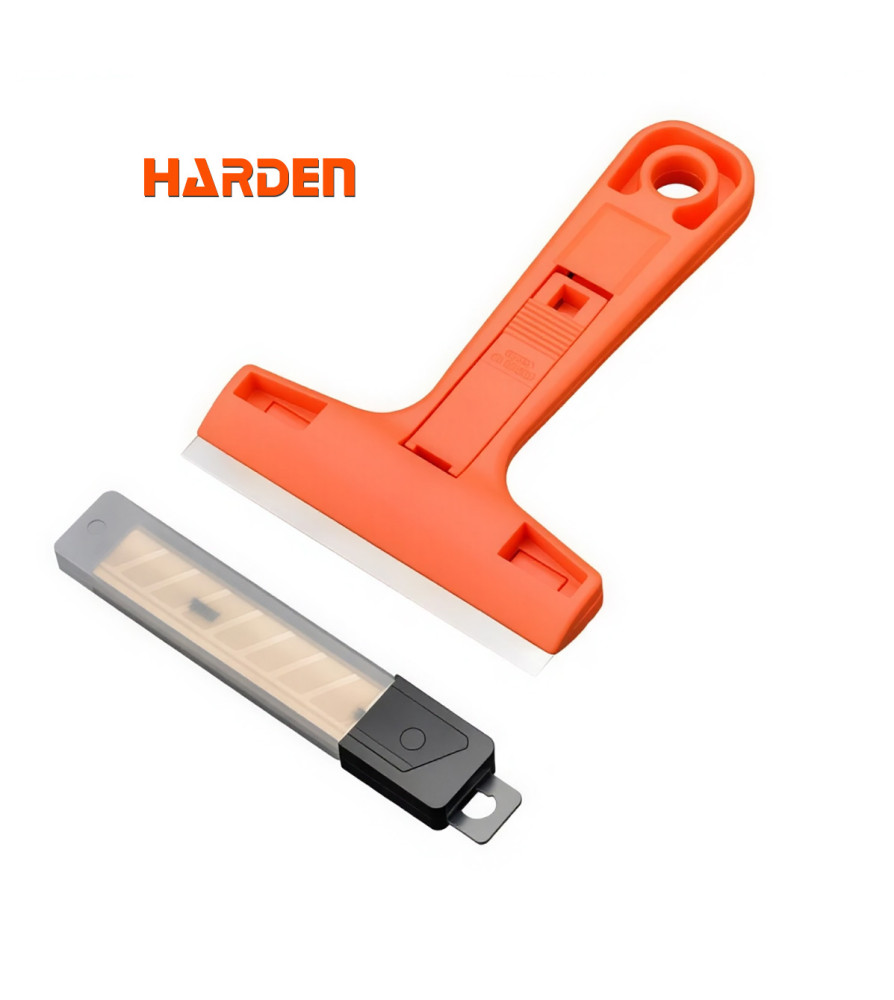 RASPADOR PLASTICO PINTURA HARDEN 145X100 MM 620216