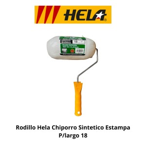 RODILLO HELA CHIPORRO SINTETICO ESTAMPA P/LARGO 18