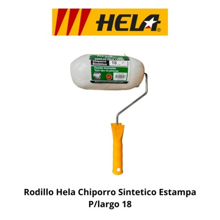 RODILLO HELA CHIPORRO SINTETICO ESTAMPA P/LARGO 18