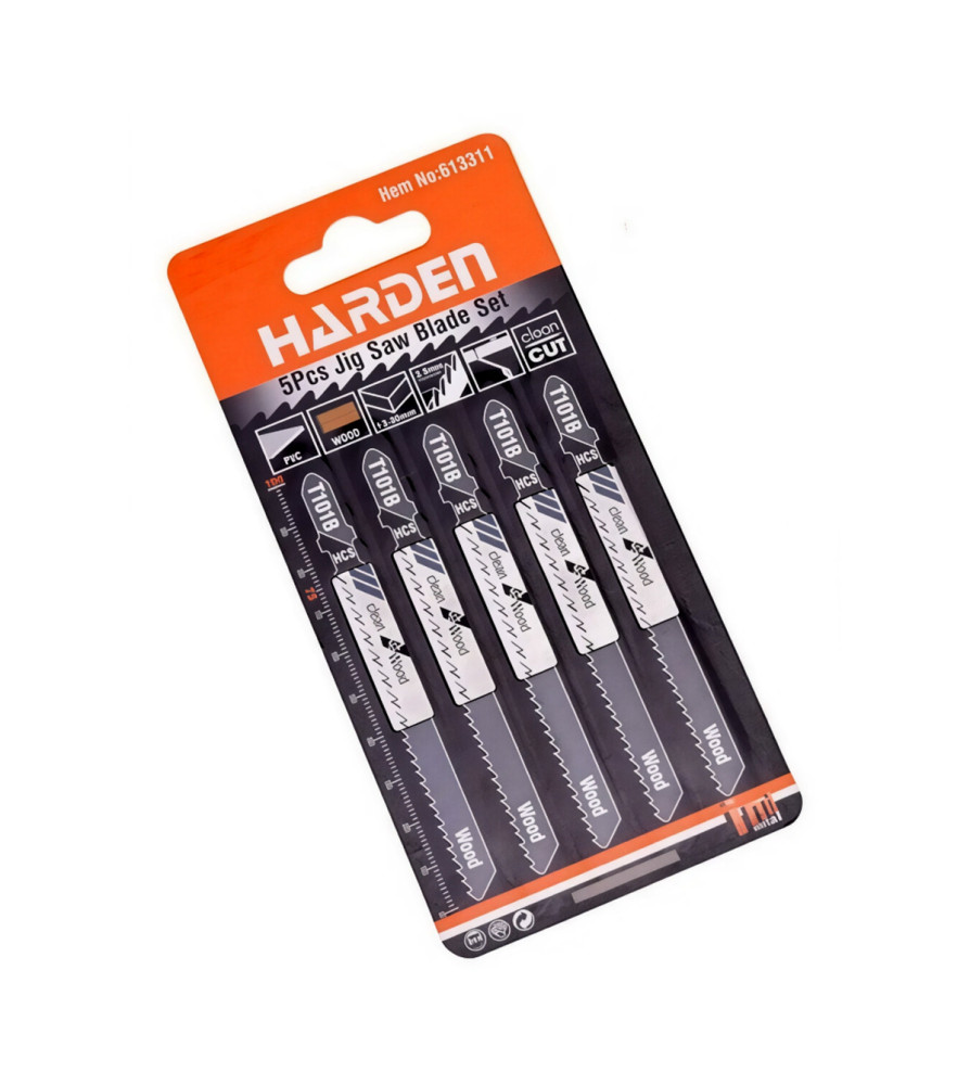 HOJA P/CALADORA HARDEN  MADERA 5 PZS 613311