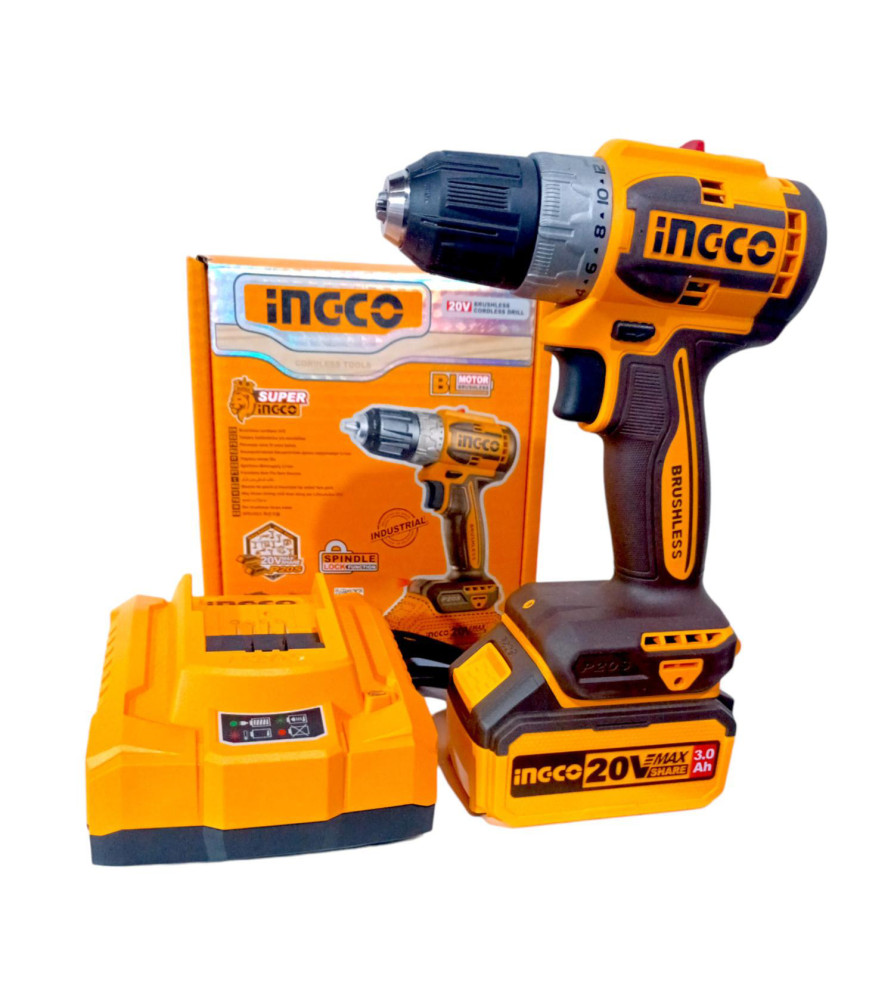 TALADRO INGCO INALAMBRICO 13 MM 20 V  CDLI206681
