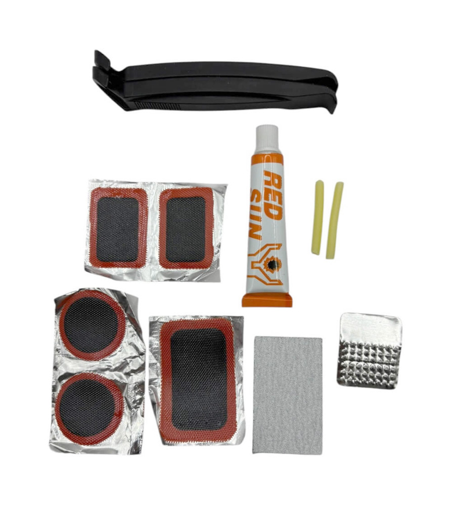 PARCHE CAMARA BICICLETA SET 12 PZ F5163
