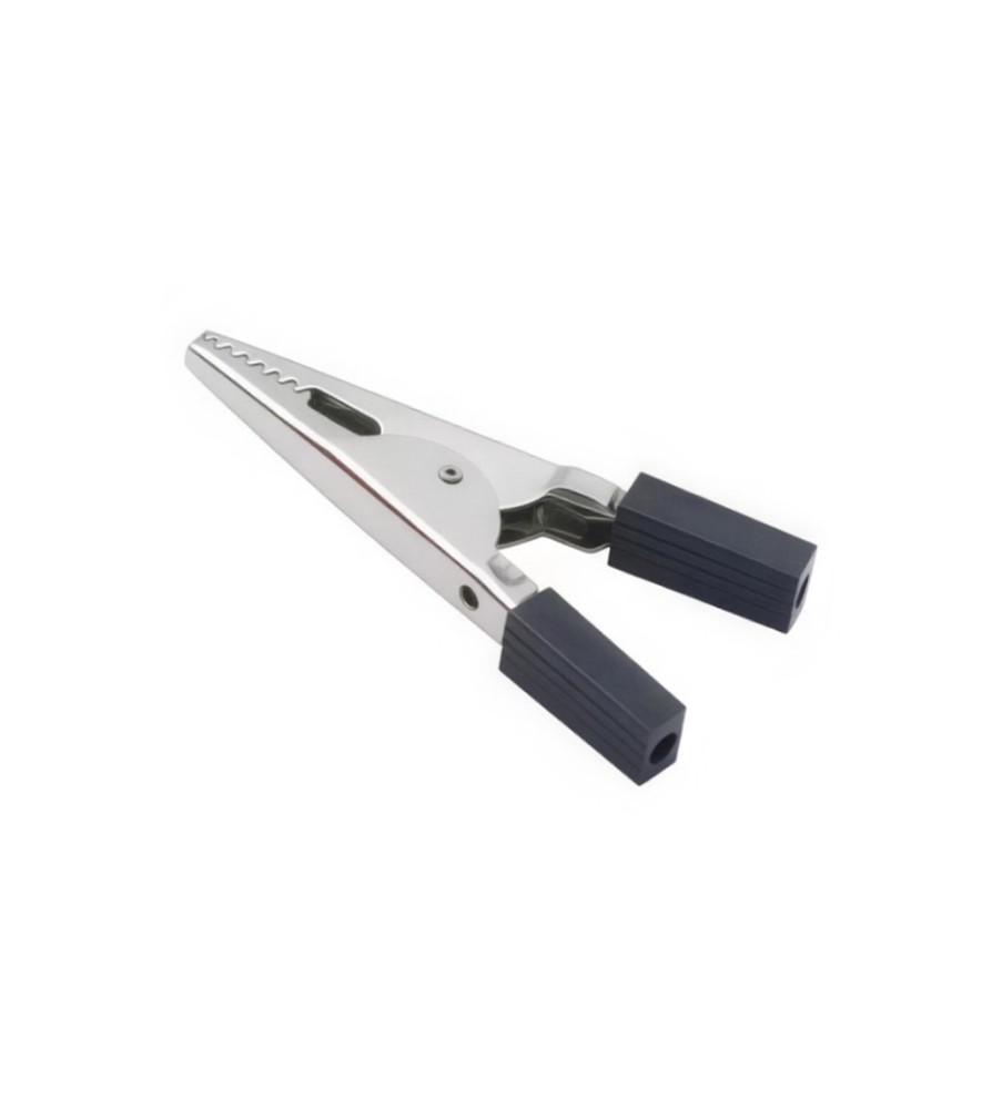 PINZA CLIP L-52 NEGRO TIPO COCODRILO