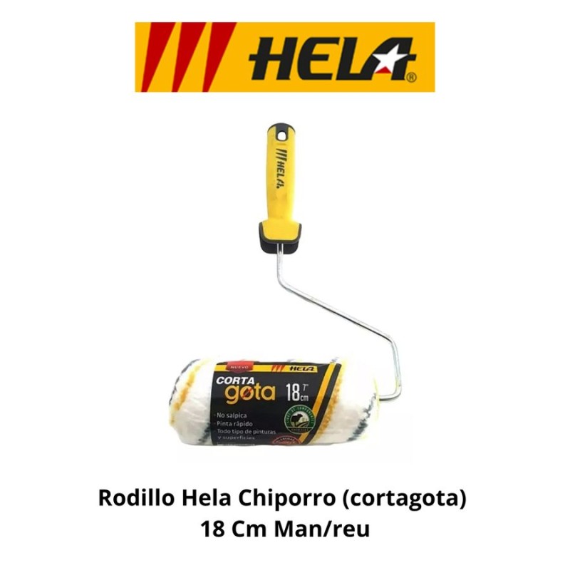 RODILLO HELA CHIPORRO (CORTAGOTA) 18 CM MAN/REU