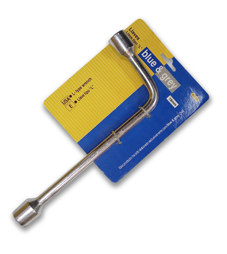LLAVE TIPO L BLUE & GREY BJT-178 DE 18 MM