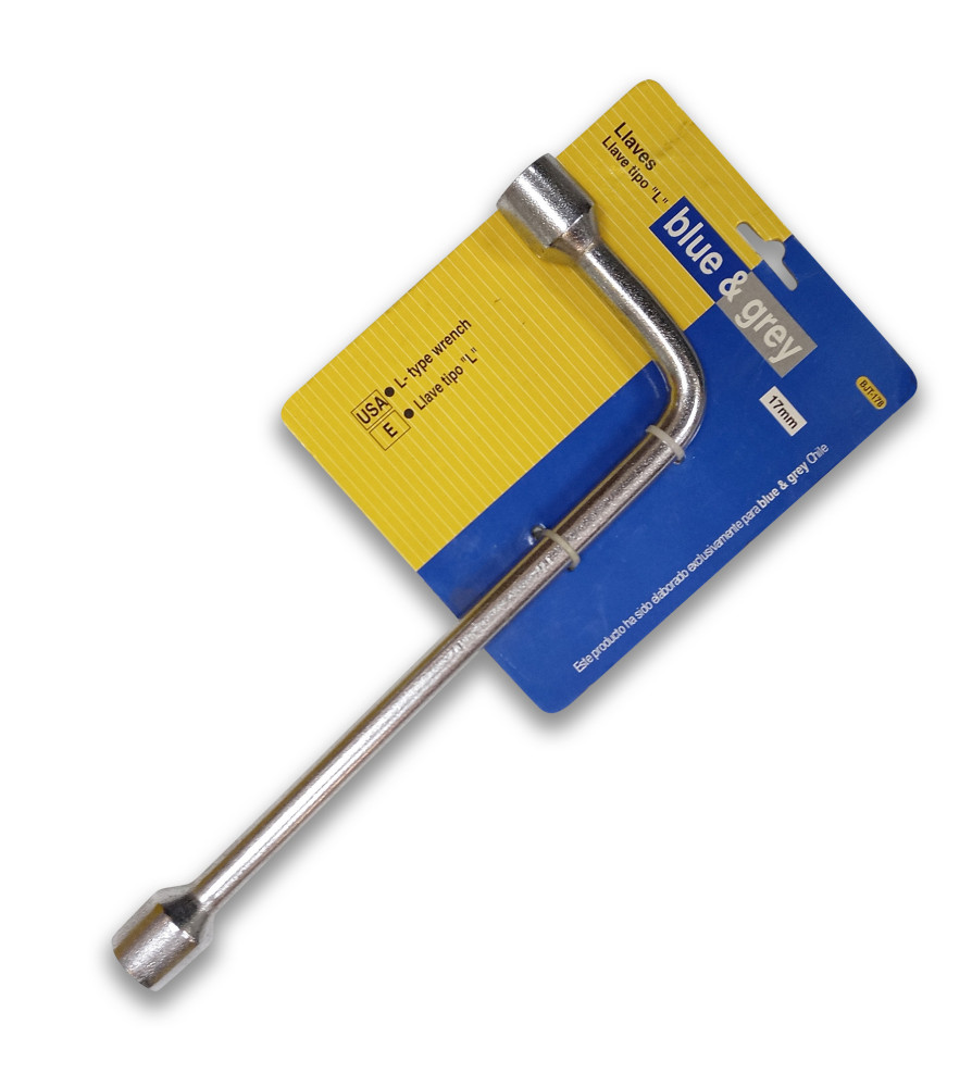 LLAVE TIPO L BLUE & GREY BJT-178 DE 17 MM