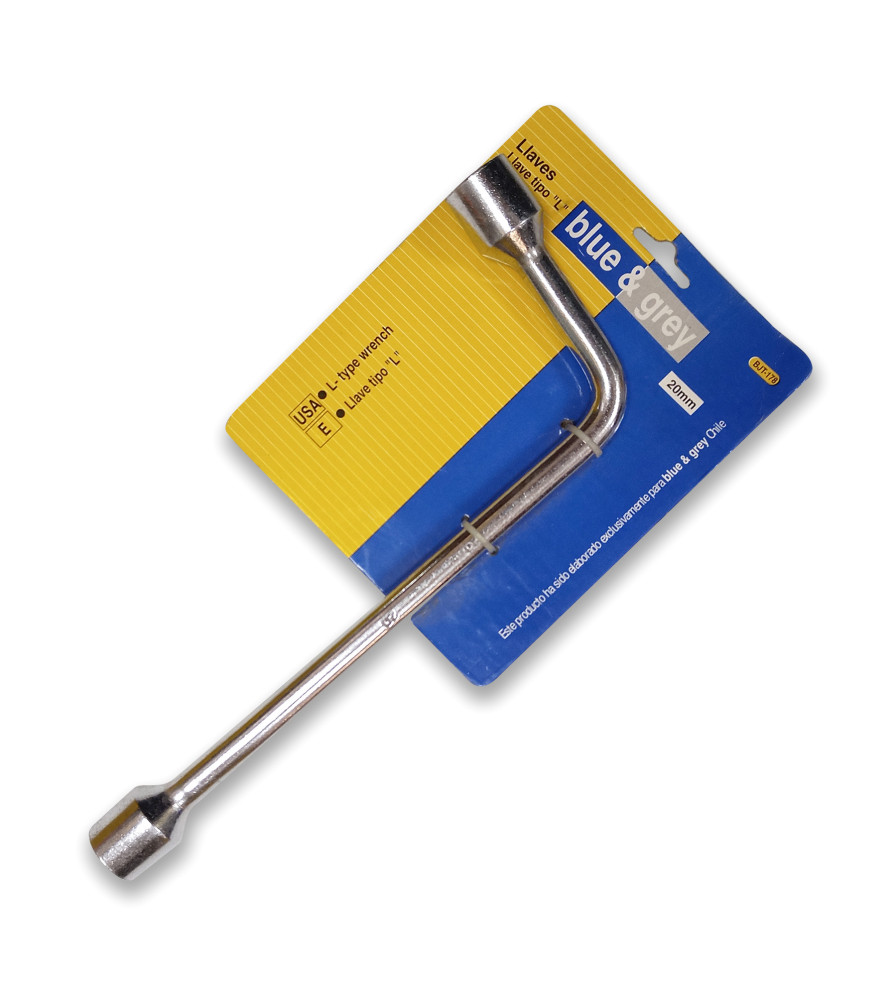 LLAVE TIPO L BLUE & GREY BJT-178 DE 20 MM