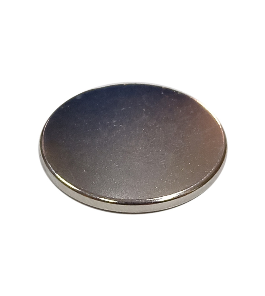 IMAN DE NEODIMIO TIPO MONEDA DIAMETRO 25 X 2 MM