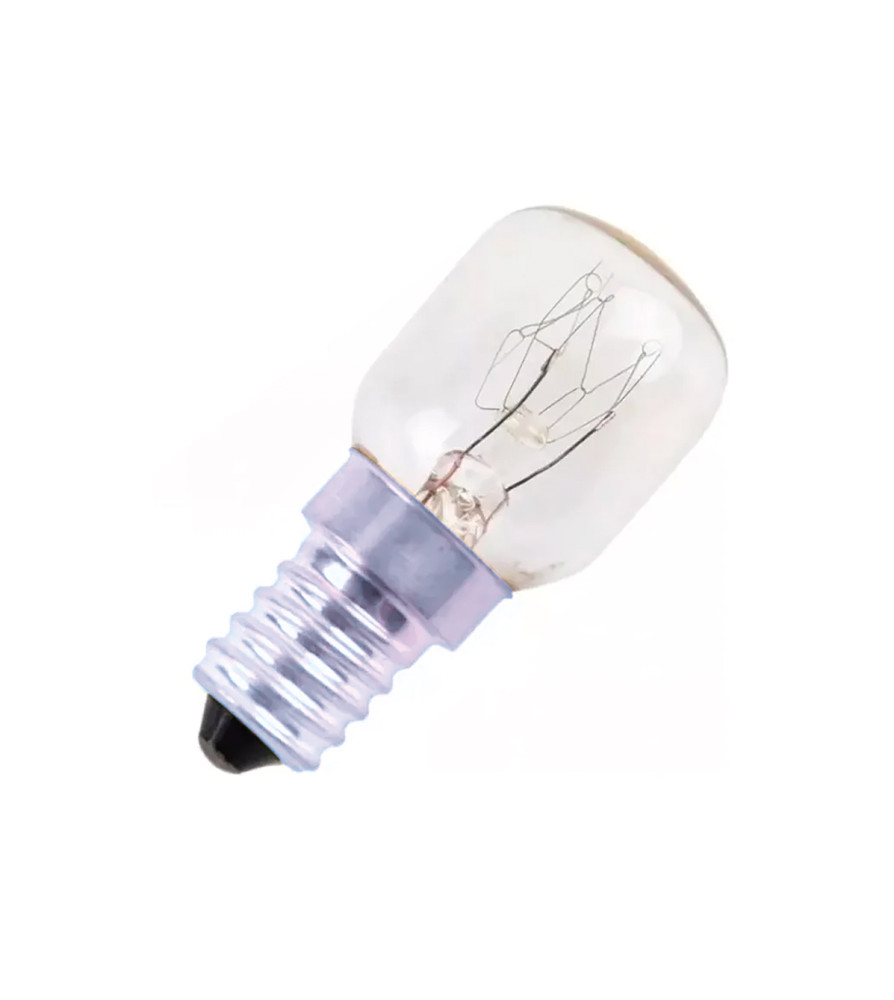 AMPOLLETA PARA HORNO E-14 TRANSPARENTE 15 W 300°