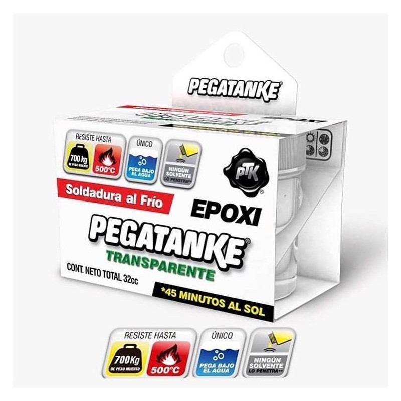 PEGATANKE 44 CC TRANSPARENTE