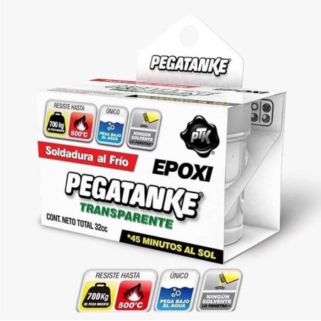 PEGATANKE 44 CC TRANSPARENTE