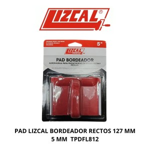 PAD LIZCAL BORDEADOR RECTOS 127 MM 5" TPDFL812