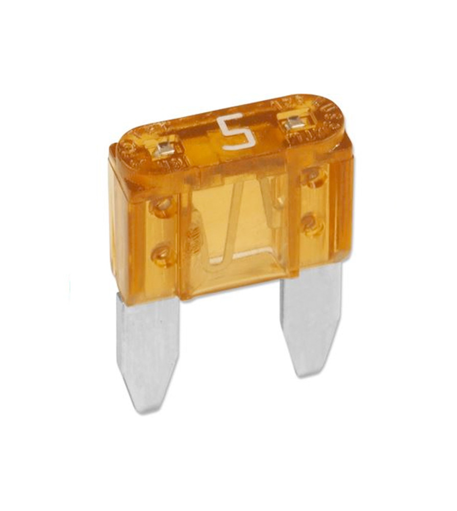 FUSIBLE MINI DE AUTOMOVIL 5 AMP NARANJA