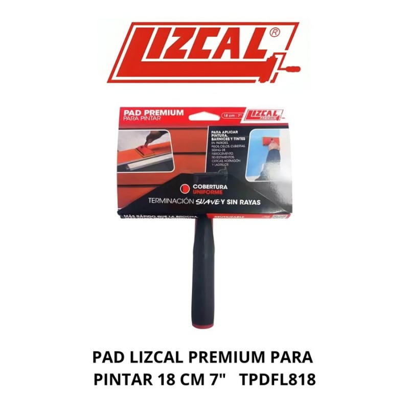 PAD LIZCAL PREMIUM PARA PINTAR 18 CM 7" TPDFL818