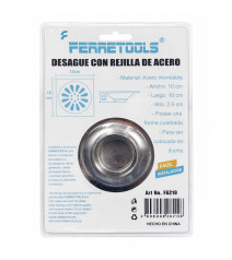DESAGUE FERRETOOLS DUCHA/RECEP. REJILLA10X10 F6219