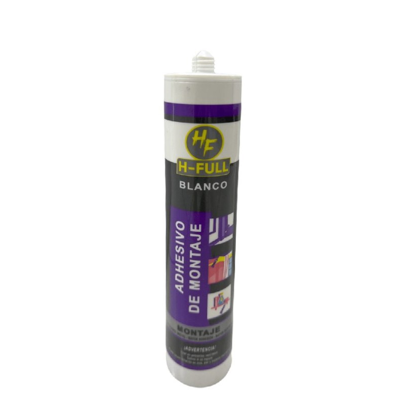 SILICONA H-FULL MONTAJE BLANCO 300 ML 9002311