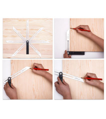 ESCUADRA HARDEN FALSA 8" 200 MM 580738