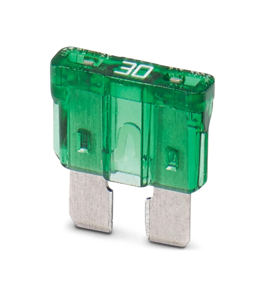 FUSIBLE STD DE AUTOMOVIL 30 AMP VERDE
