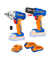 TALADRO + PISTOLA IMPACTO...