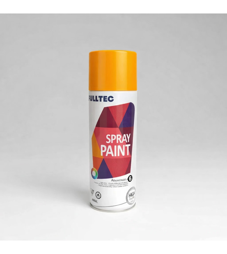 ESMALTE SPRAY FULLTEC 400 ML AMARILLO MEDIO