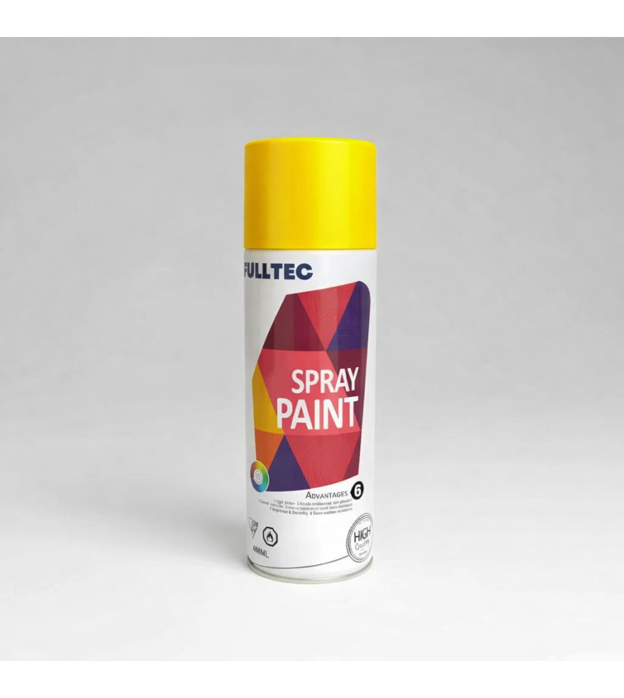 ESMALTE SPRAY FULLTEC 400 ML AMARILLO ART