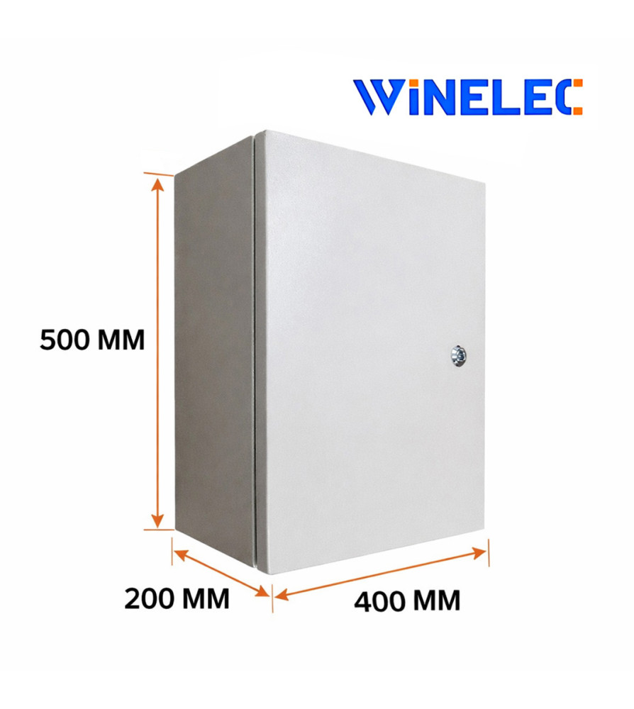 GABINETE METALICO 1 PUERTA 500X400X200