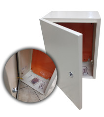 GABINETE METALICO 1 PUERTA 500X400X200
