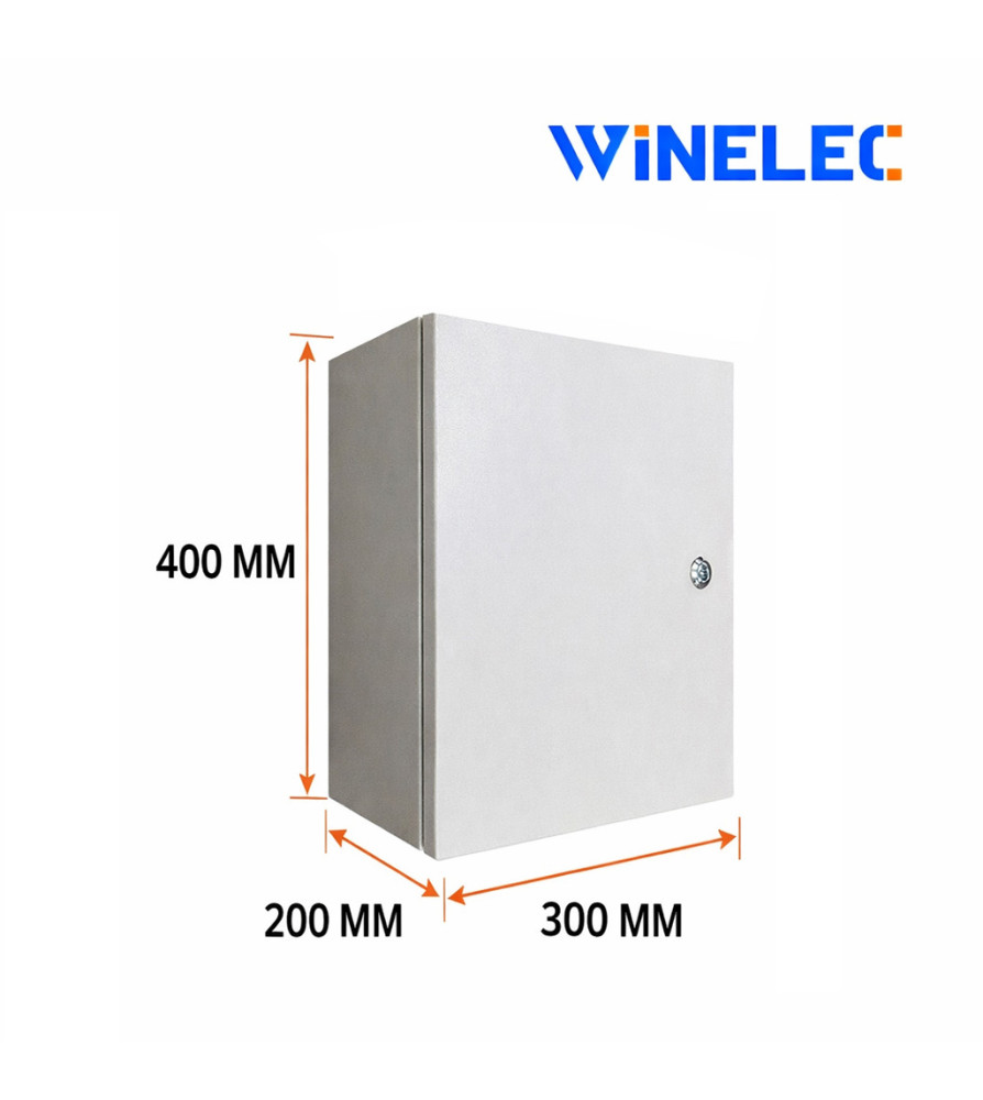 GABINETE METALICO 1 PUERTA 400X300X200