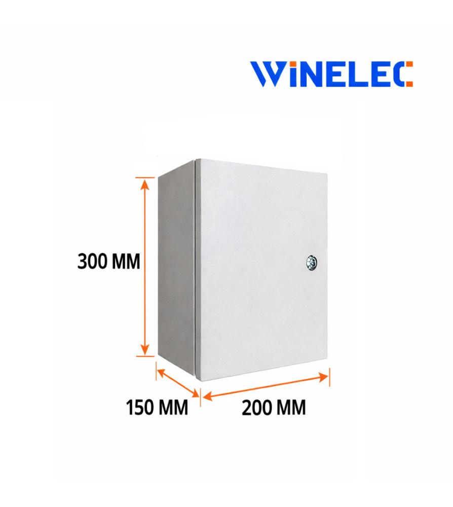 GABINETE METALICO 1 PUERTA 300X200X150