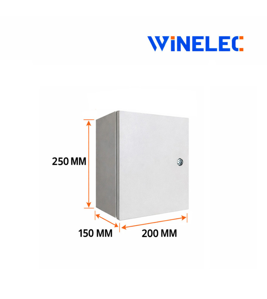 GABINETE METALICO 1 PUERTA 250X200X150