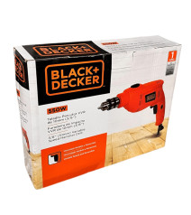 TALADRO BLACK+DECKER PERCUTOR 10 MM (3/8") 550W