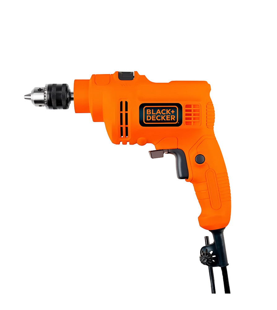 TALADRO BLACK+DECKER PERCUTOR 10 MM (3/8") 550W