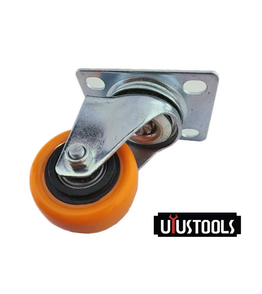 RUEDA P/CARROS INDUSTRIAL NARANJA 2" RUCN002