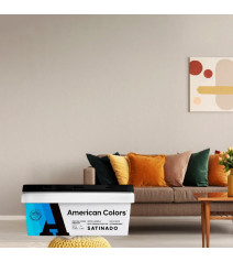 ESMALTE AL AGUA AMERICAN COLORS 1 GL BLANCO
