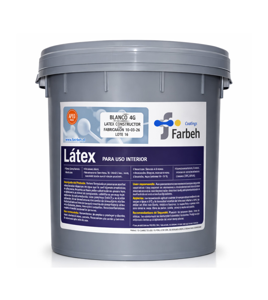 LATEX FARBETH INTERIOR CONTRUCTOR 4 GL