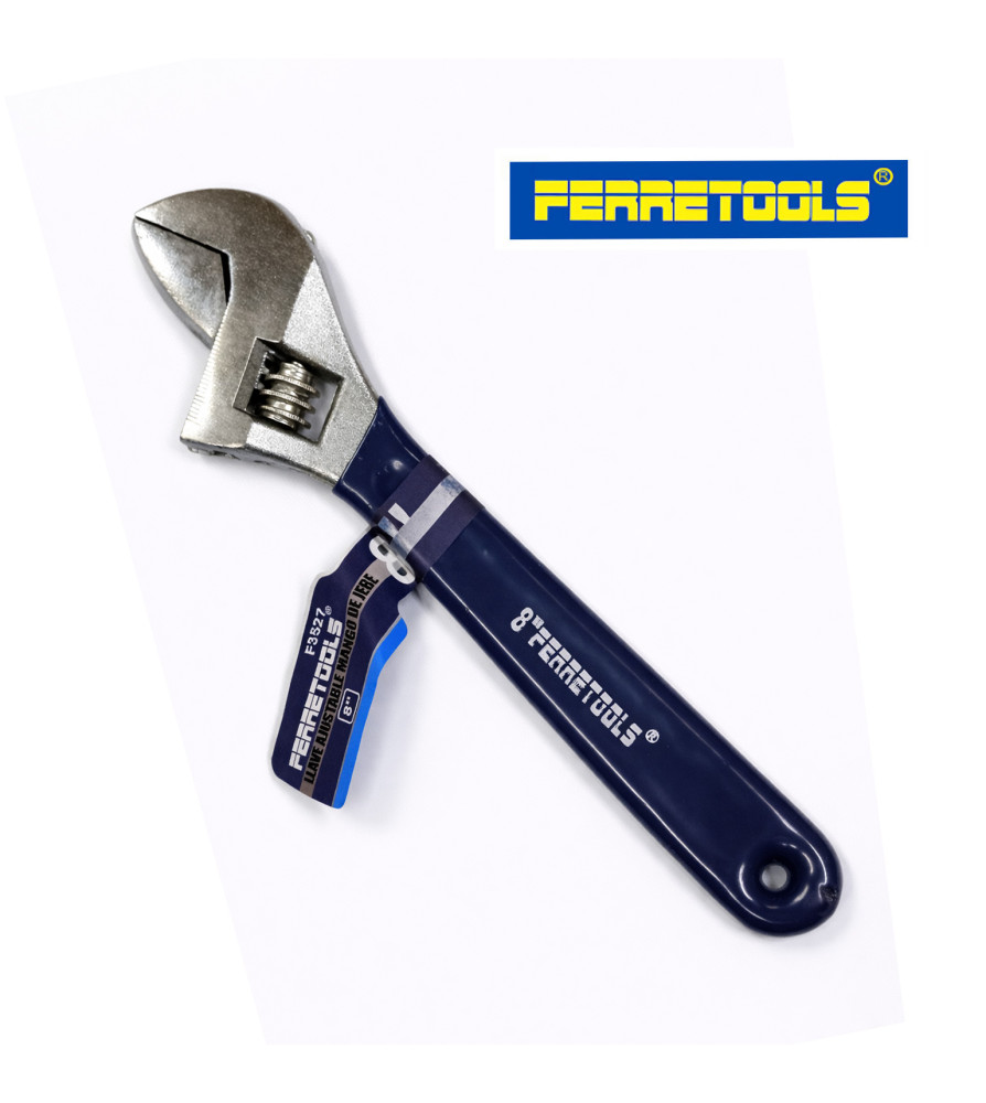 LLAVE FRANCESA FERRETOOLS 08" F3527